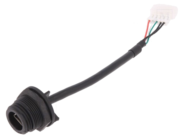 Contact; USB B mini; USB B-mini contrastekker; PIN: 5; IP68 Contact; USB B mini; USB B-mini contrastekker; PIN: 5; IP68